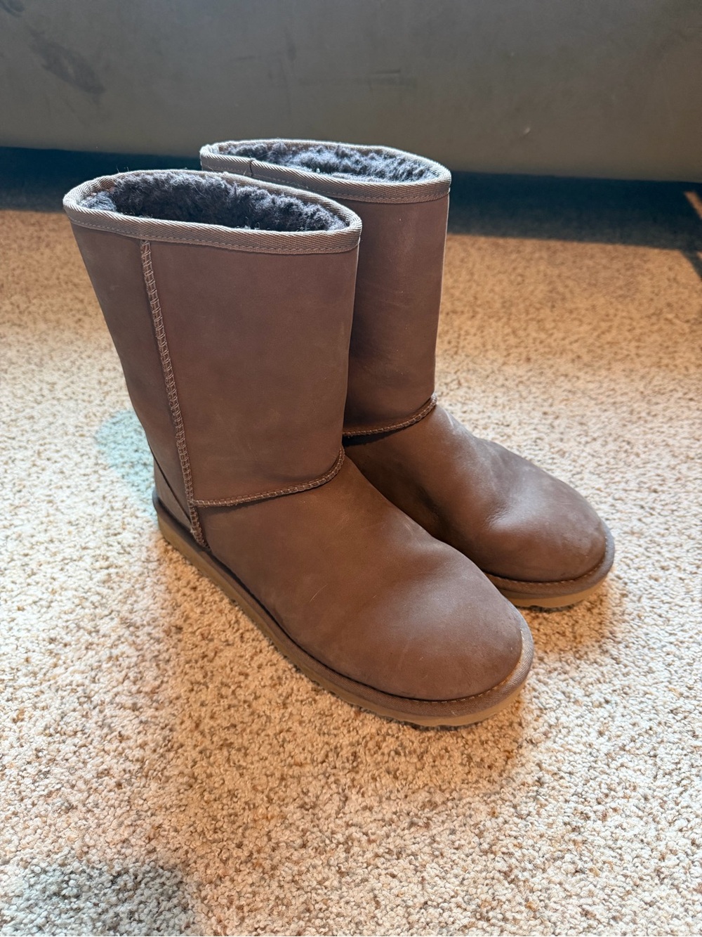 UGG Shearling-Lined Women's Winter Boots - Brown